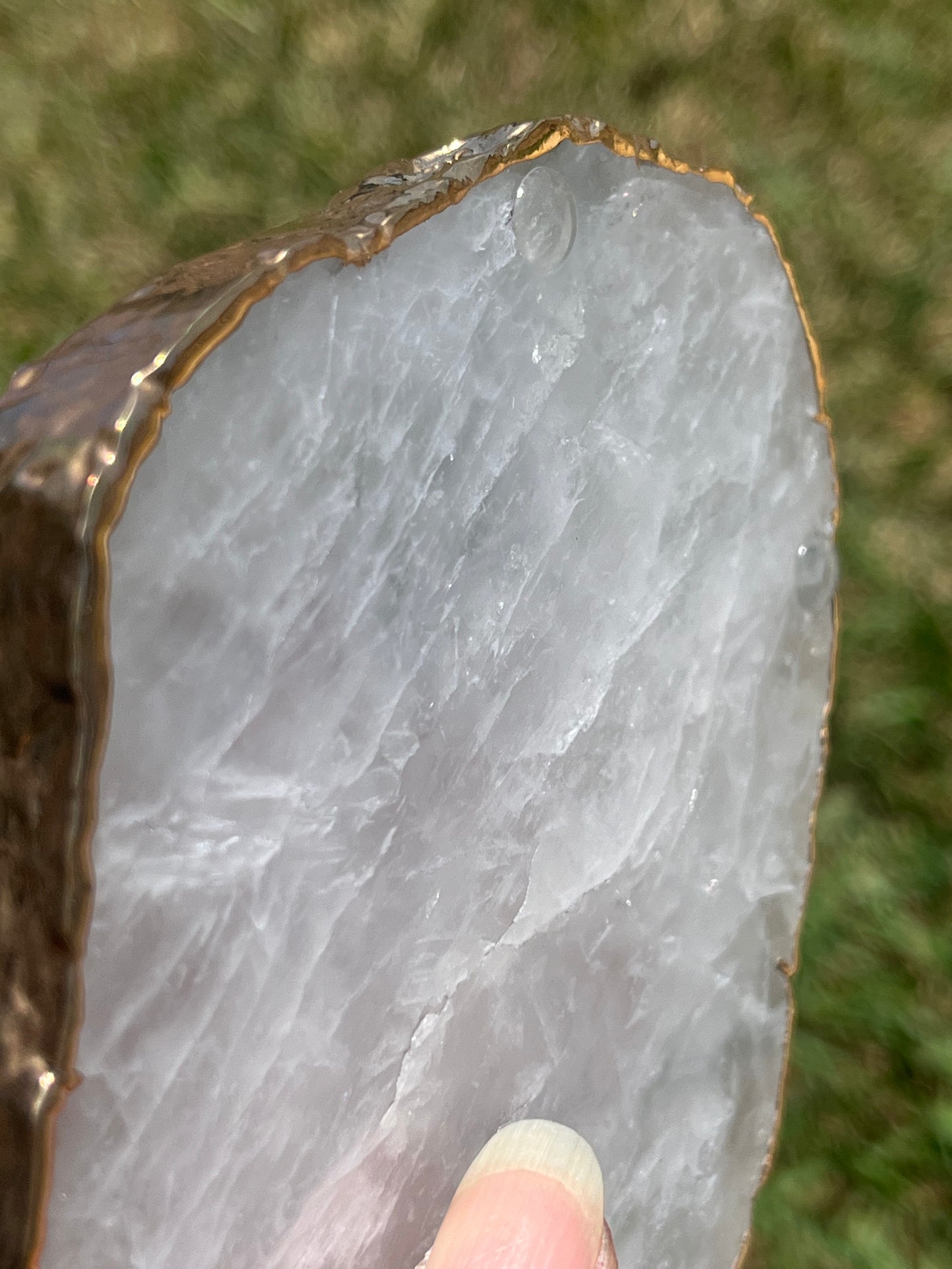 Gold Plated Quartz Coasters