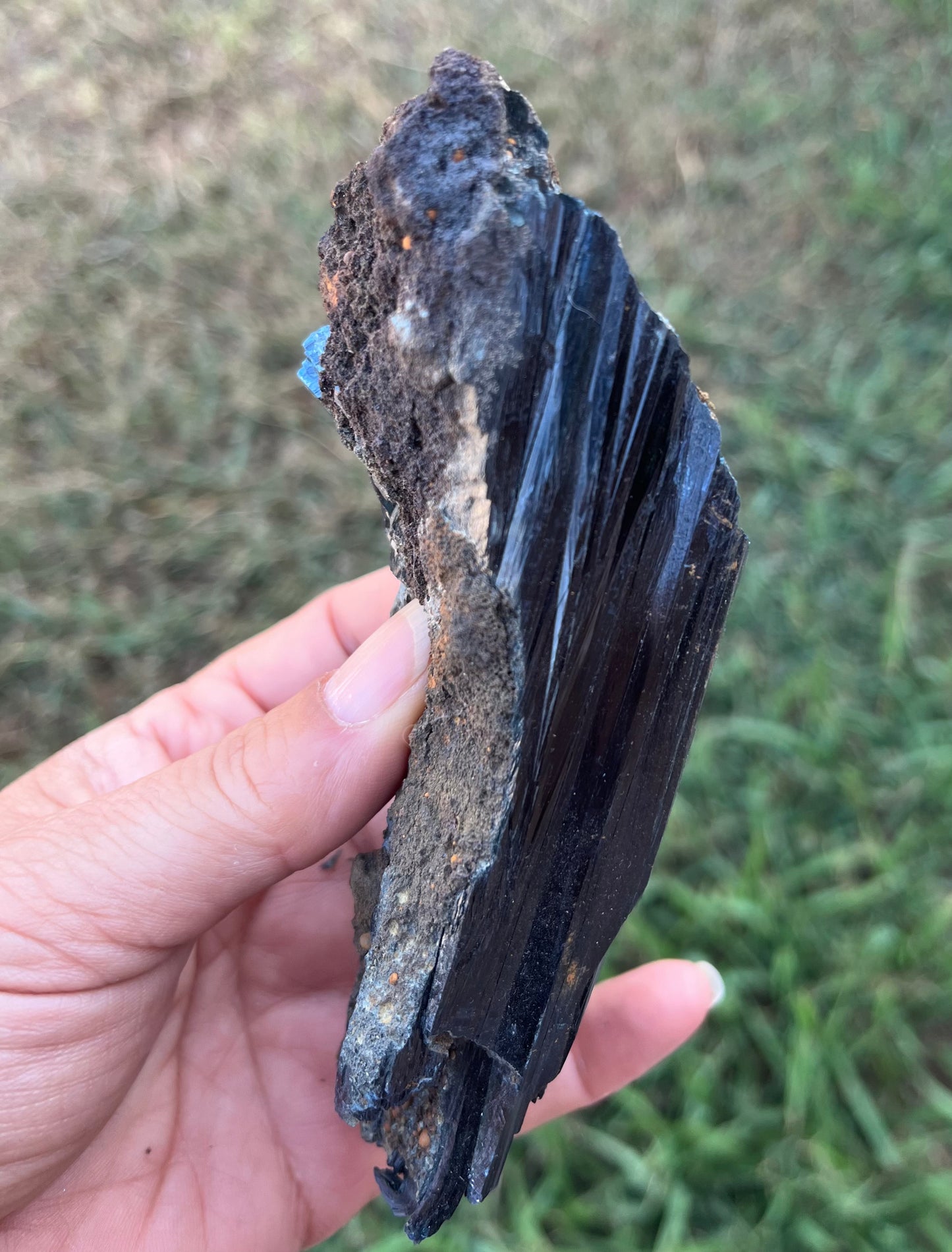 Vivianite Cluster
