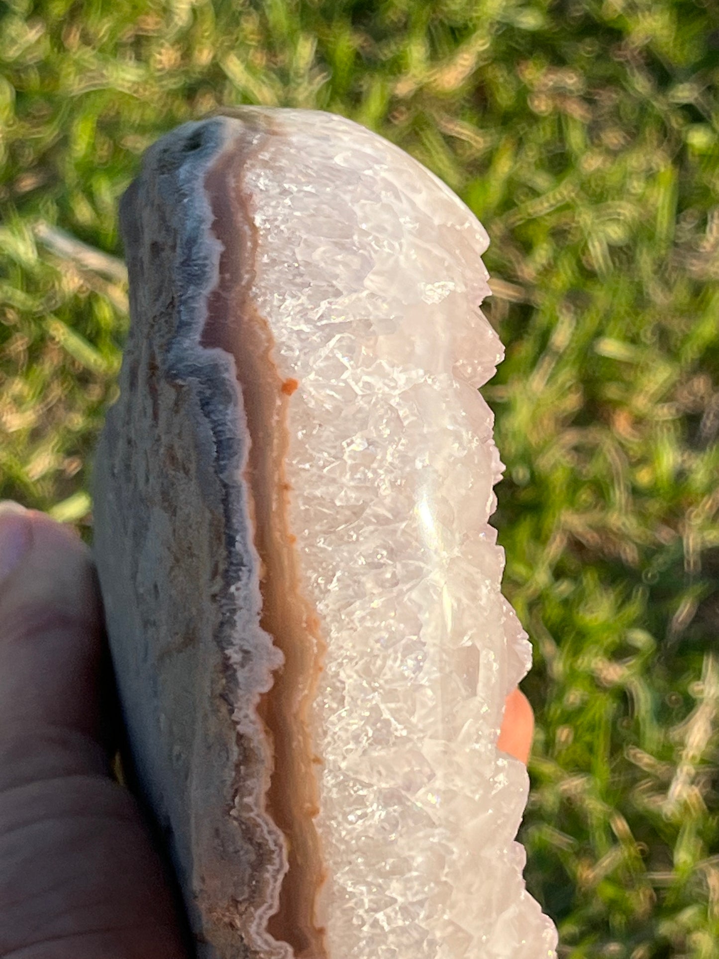 Lavender Amethyst Heart