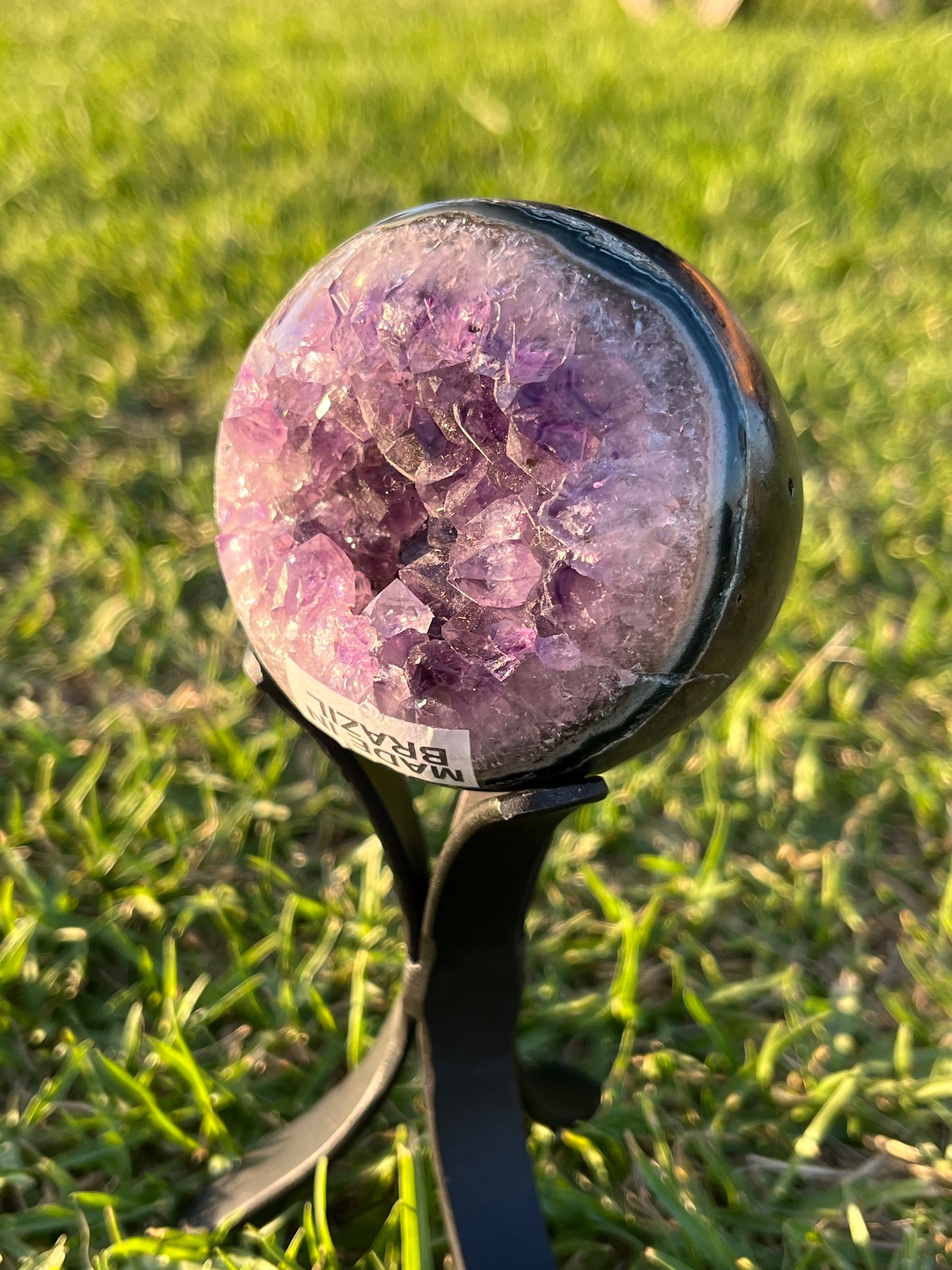 Amethyst Spheres