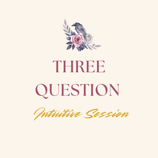 THREE QUESTION SESSION (30 MIN)