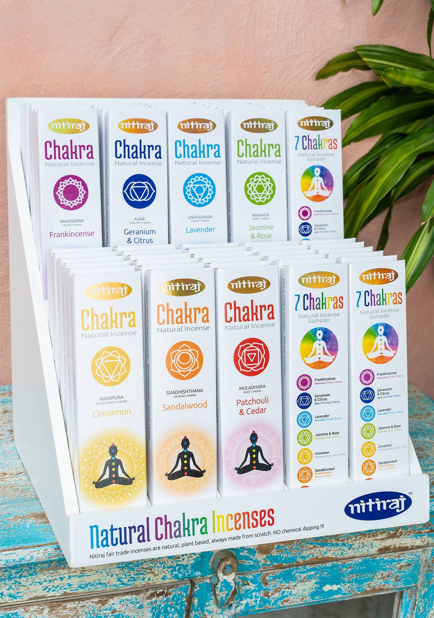 Chakra Incense (24 Sticks)