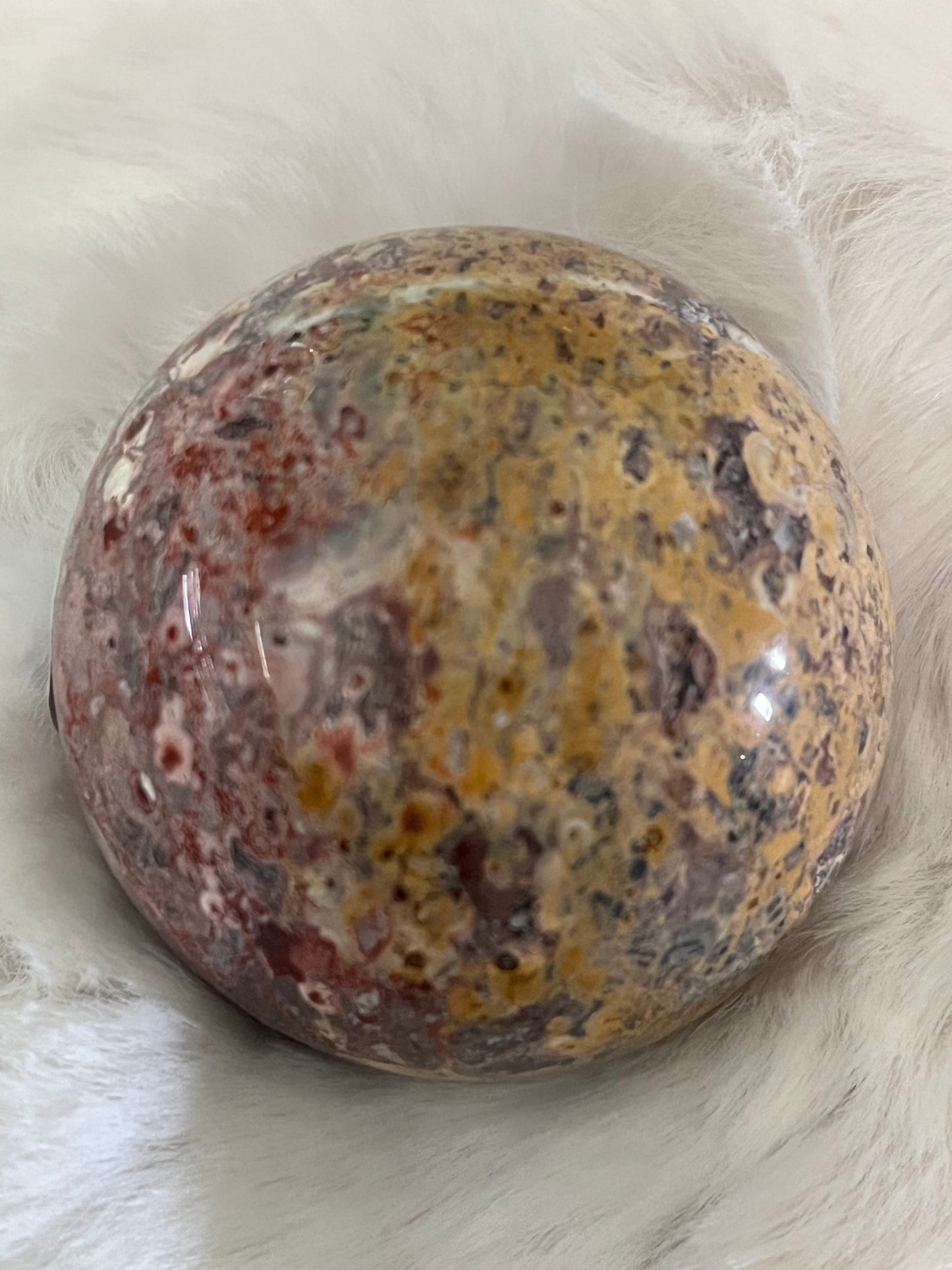 Leopard Jasper Sphere