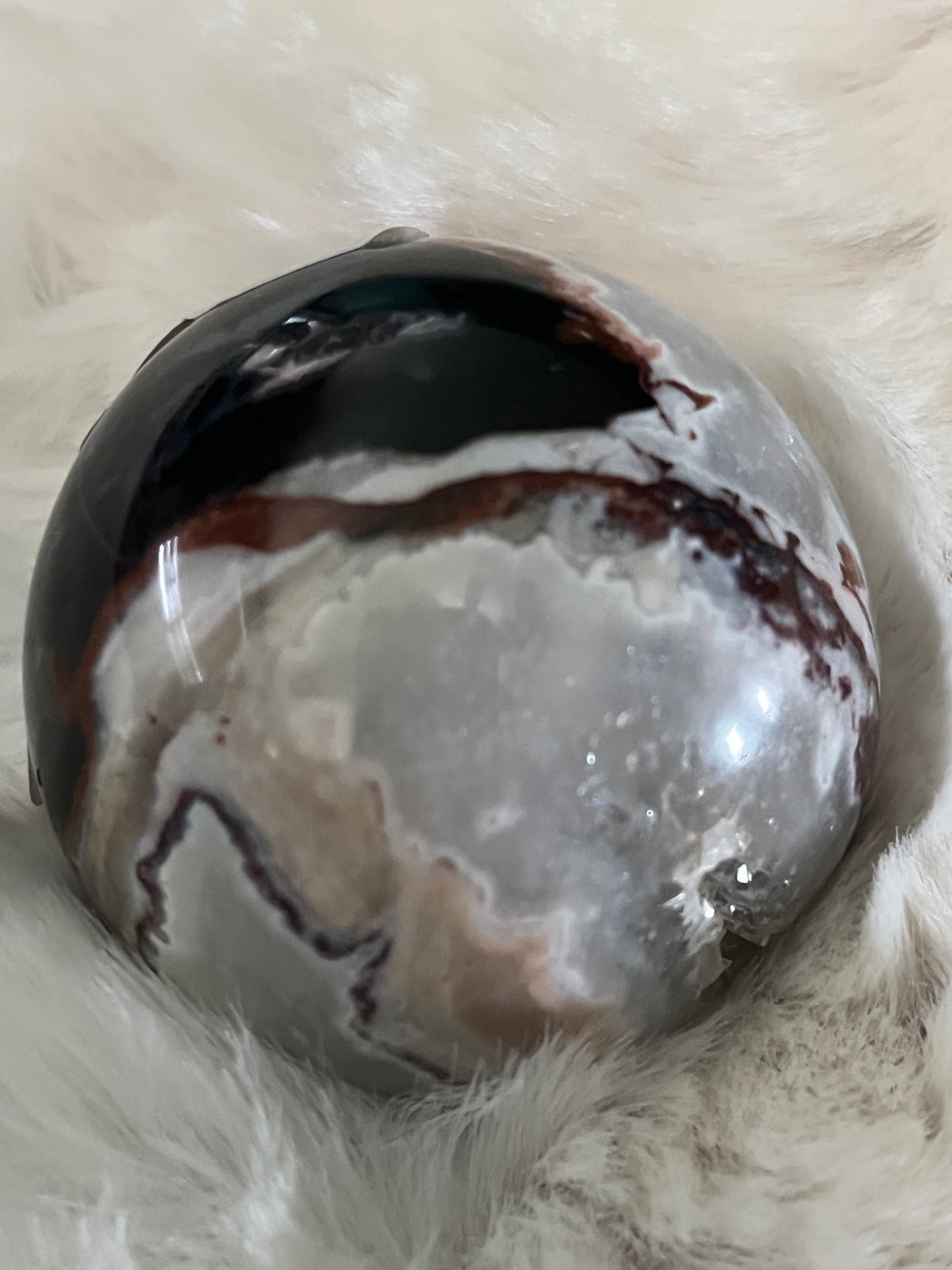 Zebra Jasper Sphere #2