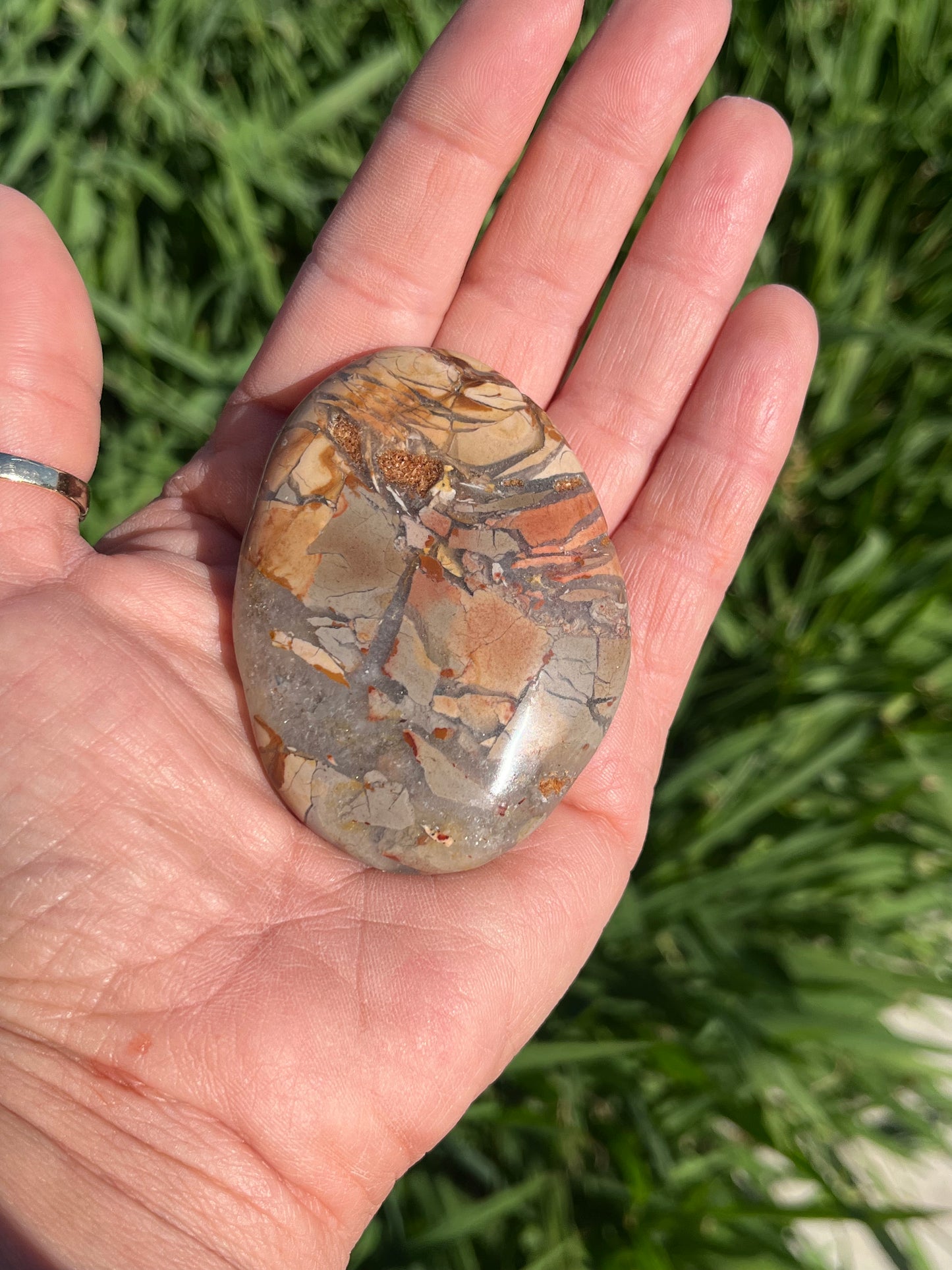 Edge Jasper Palm stones