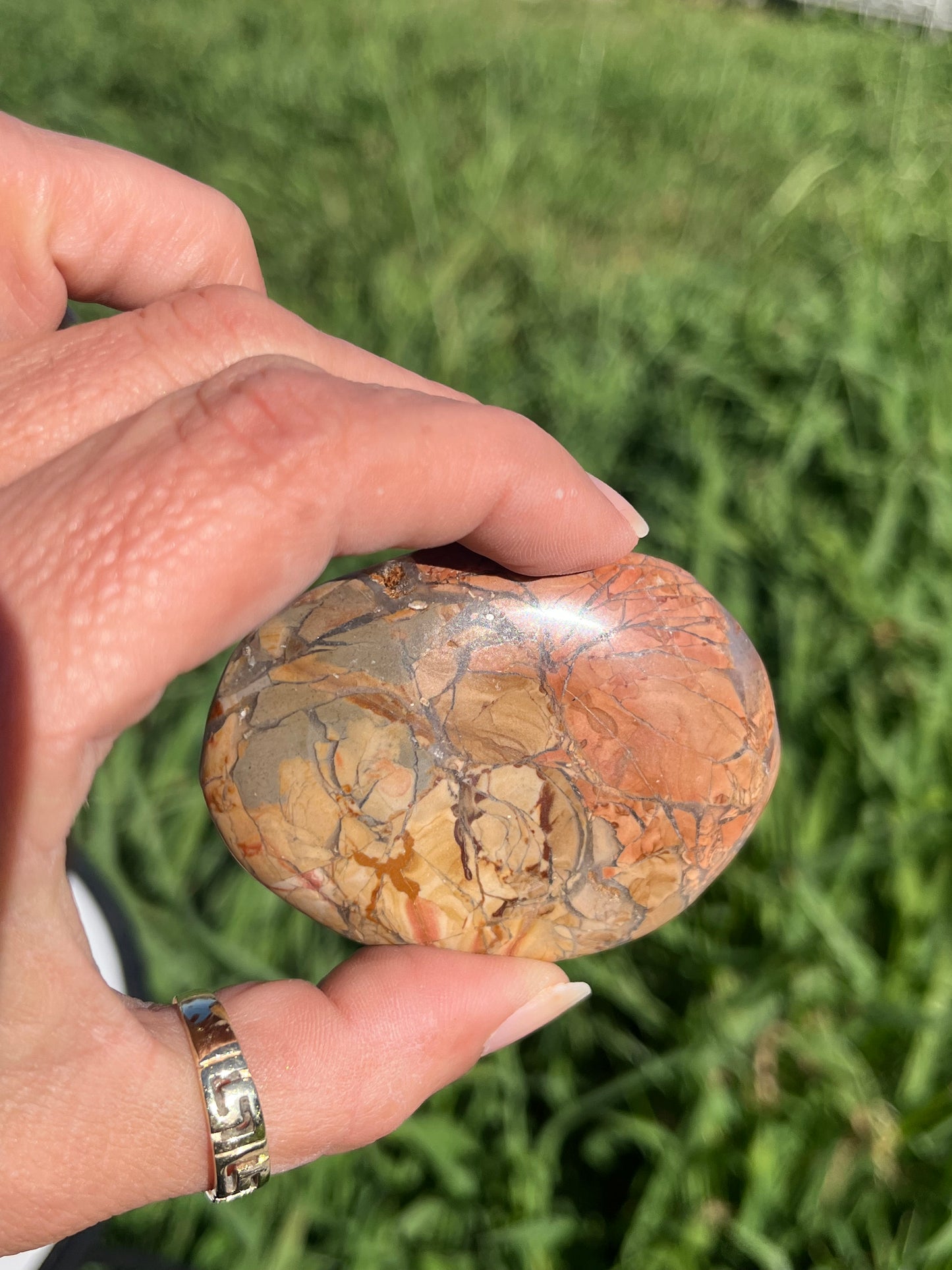 Edge Jasper Palm stones