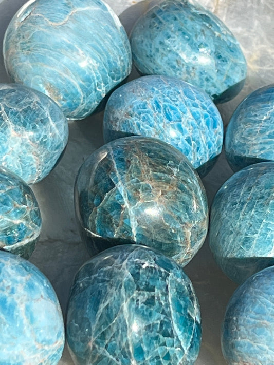 Apatite Tumbled Mini Spheres