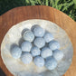 Celestite Tumbled Mini Spheres