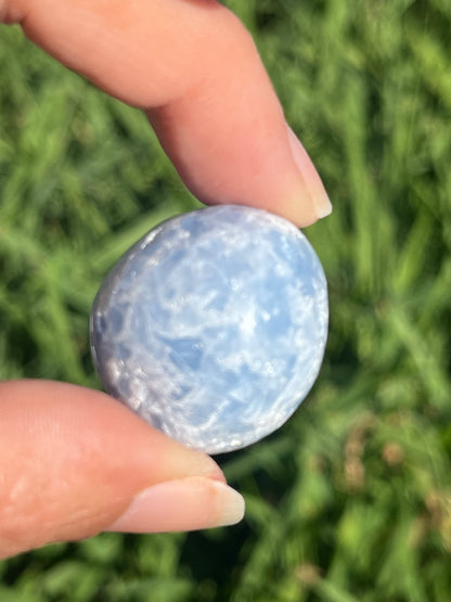 Celestite Tumbled Mini Spheres