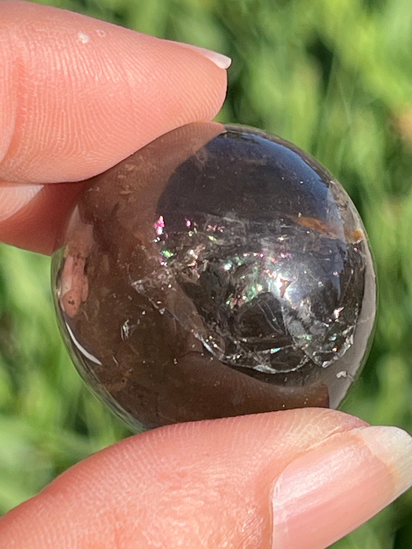 Smoky Quartz Tumbled Mini Spheres