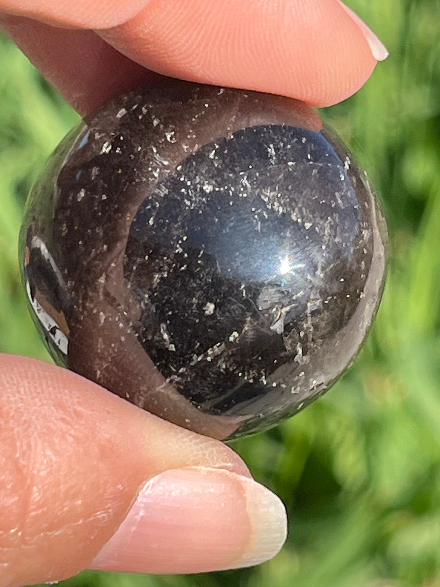 Smoky Quartz Tumbled Mini Spheres