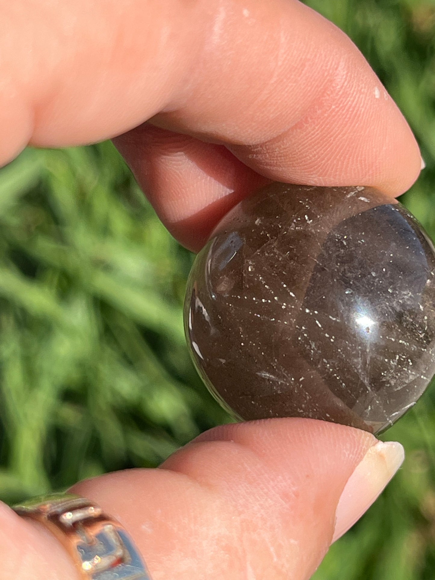 Smoky Quartz Tumbled Mini Spheres