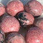 Rhodonite Tumbled Mini Spheres