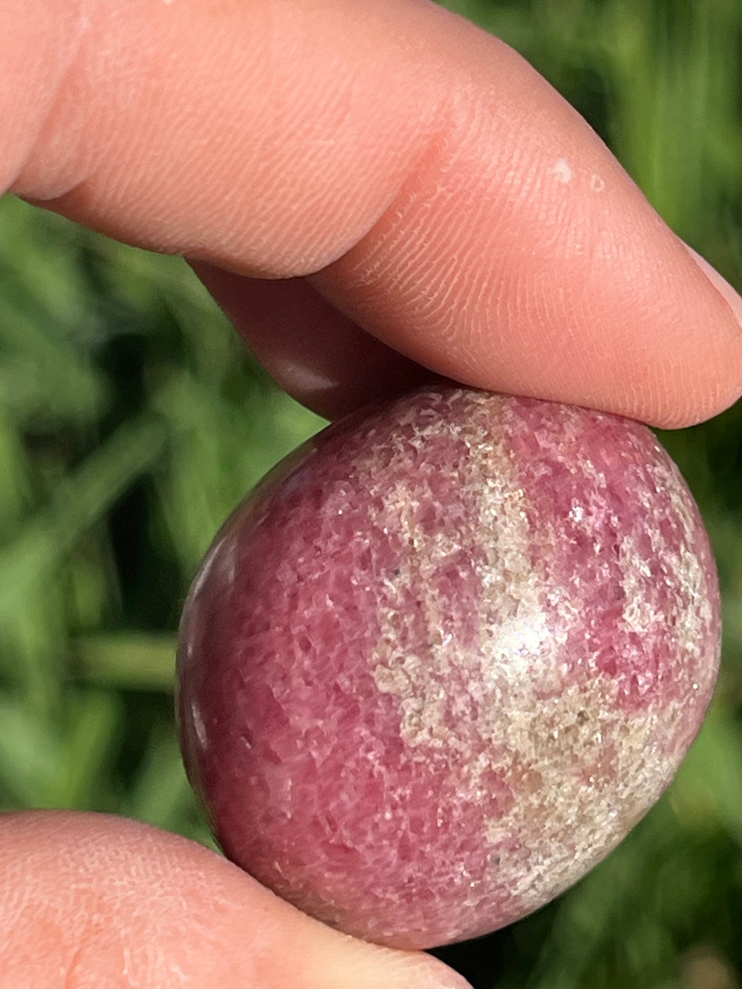 Rhodonite Tumbled Mini Spheres