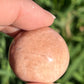 Peach Moonstone Tumbled Mini Spheres