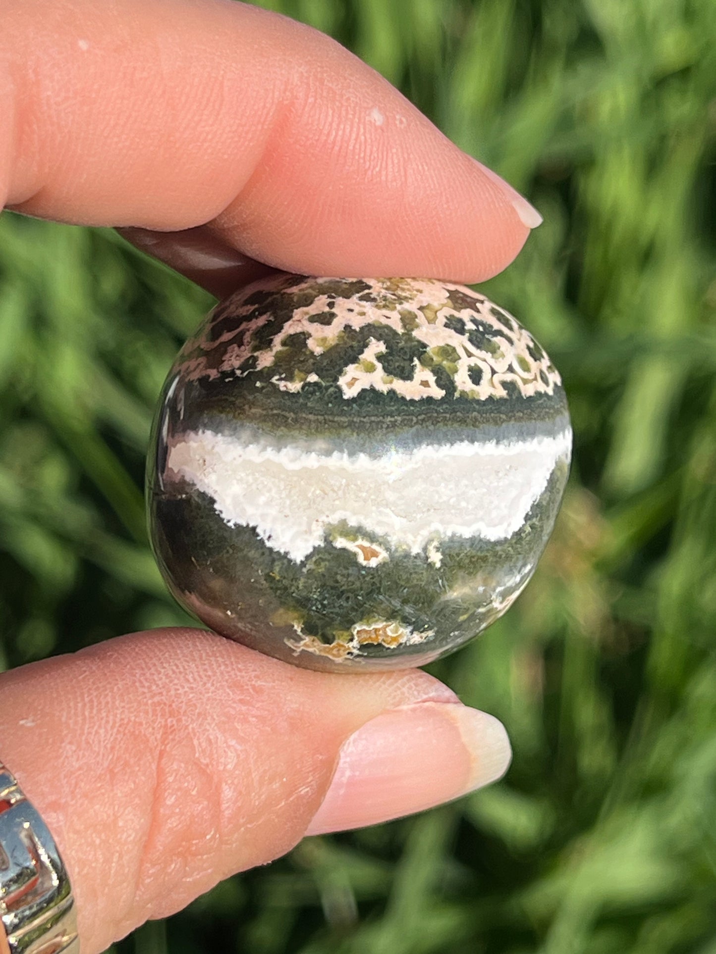 Ocean Jasper Tumbled Mini Spheres