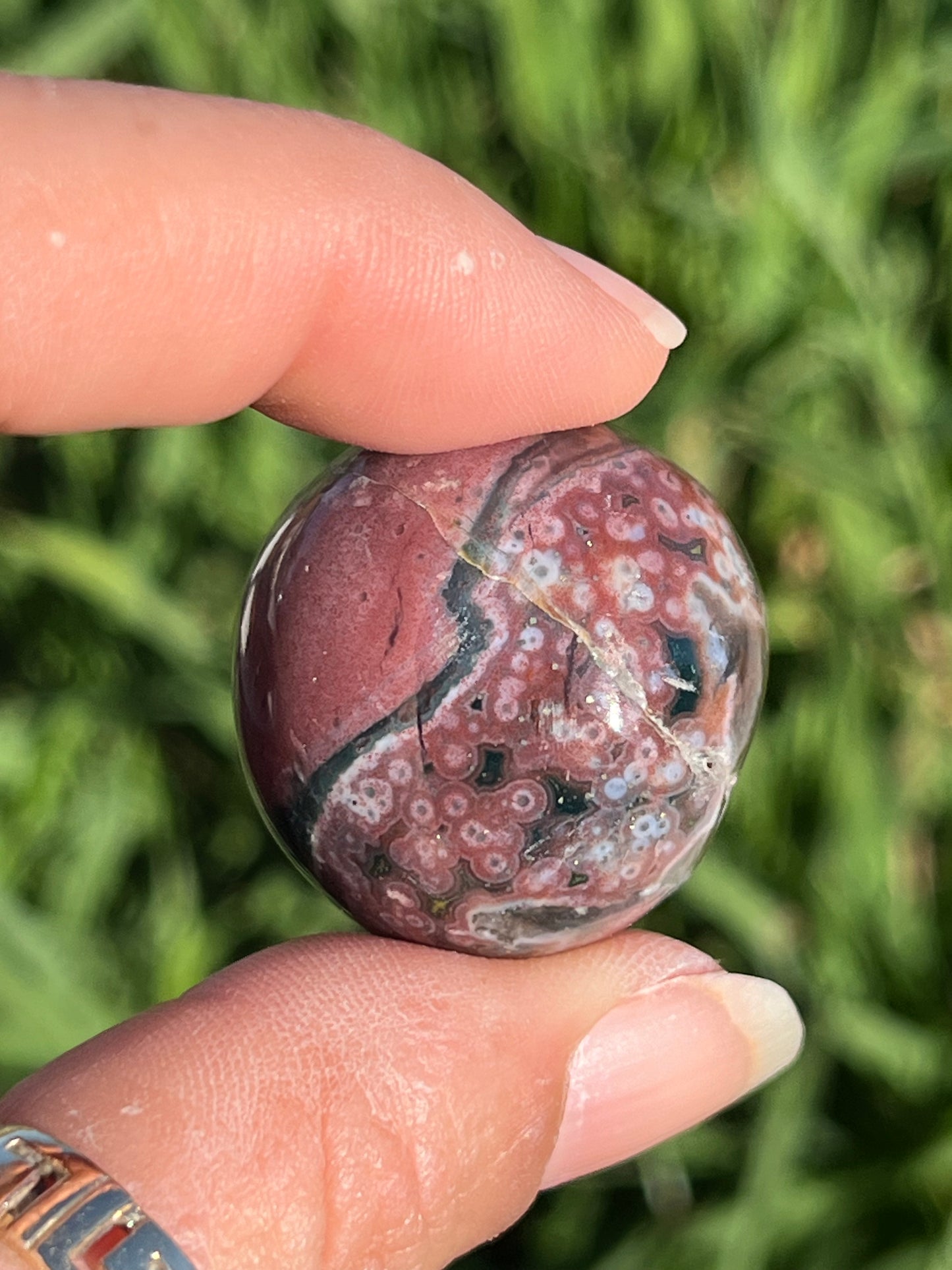 Ocean Jasper Tumbled Mini Spheres