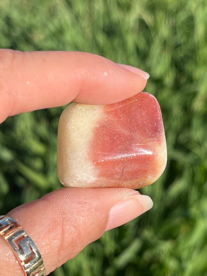 Peach Calcite Tumbles