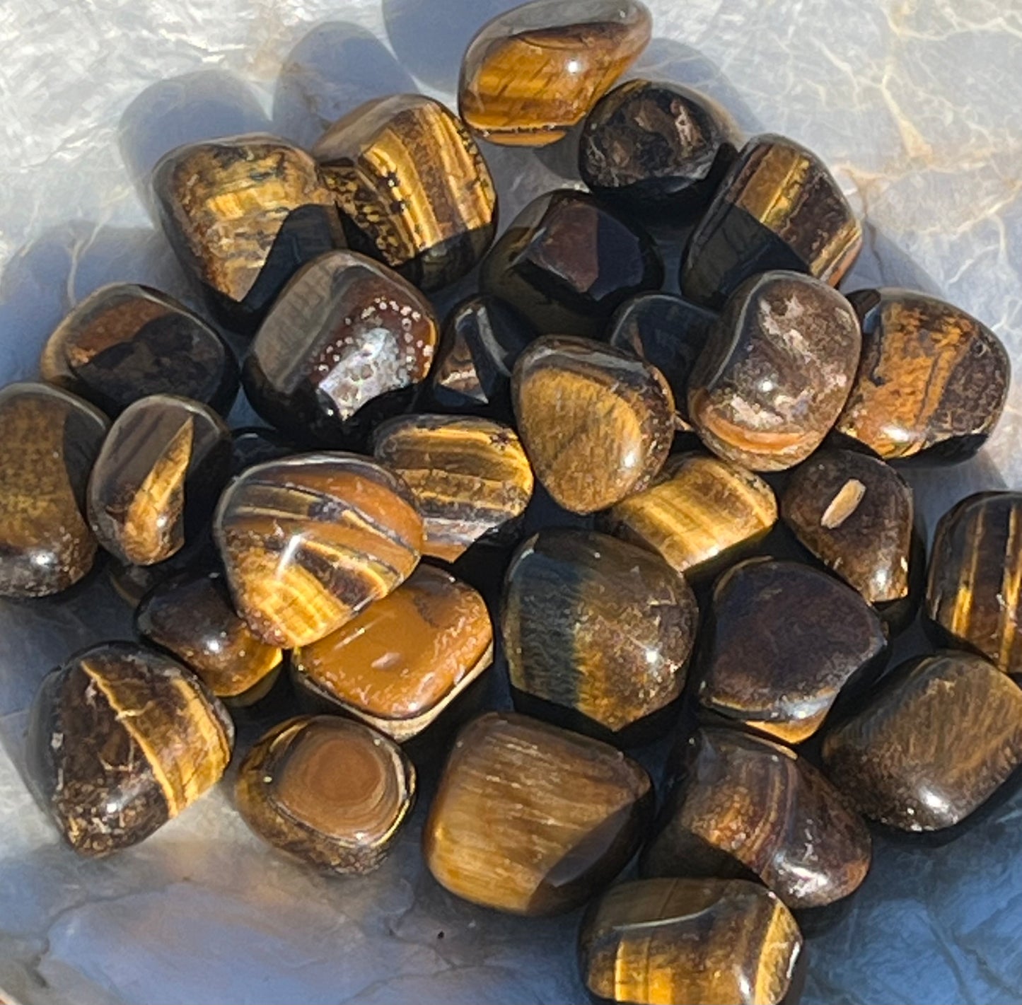 Tigers Eye Tumbles