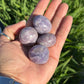 Amethyst Tumbled Mini Spheres