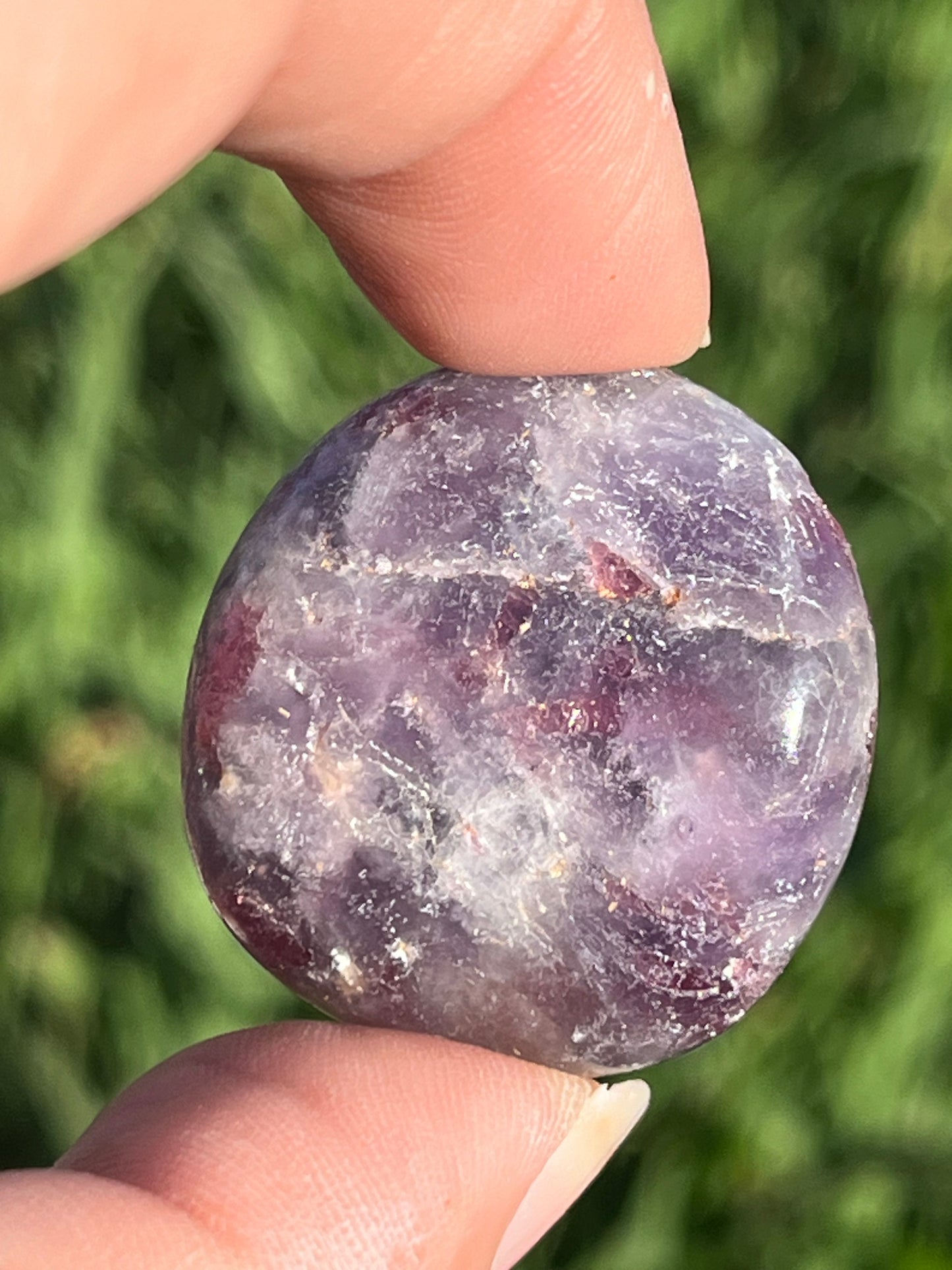 Lepidolite Tumbled Mini Spheres