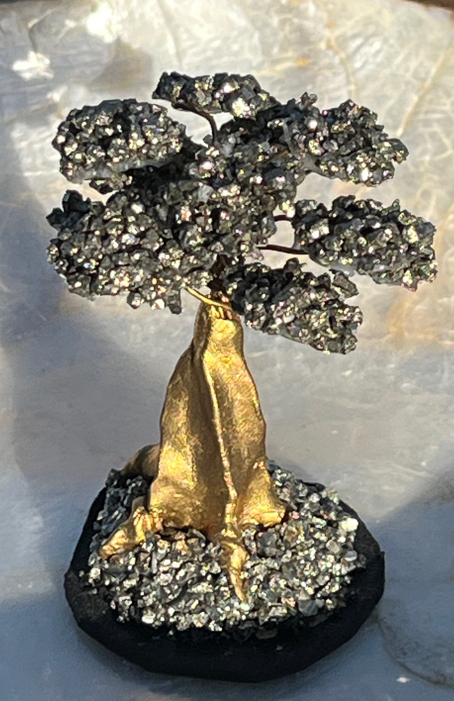 Bonsai Sparkling Mini Pyrite Trees