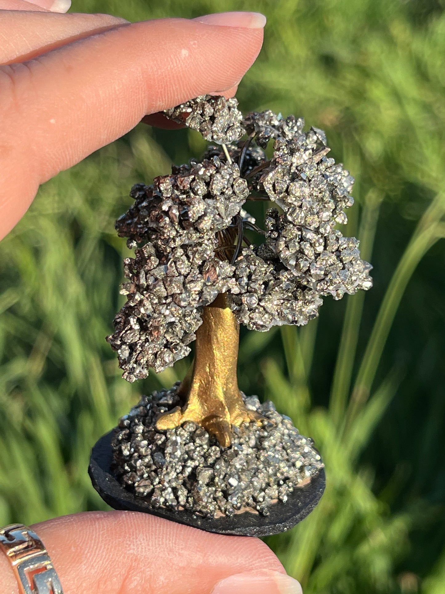 Bonsai Sparkling Mini Pyrite Trees