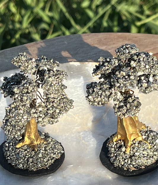 Bonsai Sparkling Mini Pyrite Trees