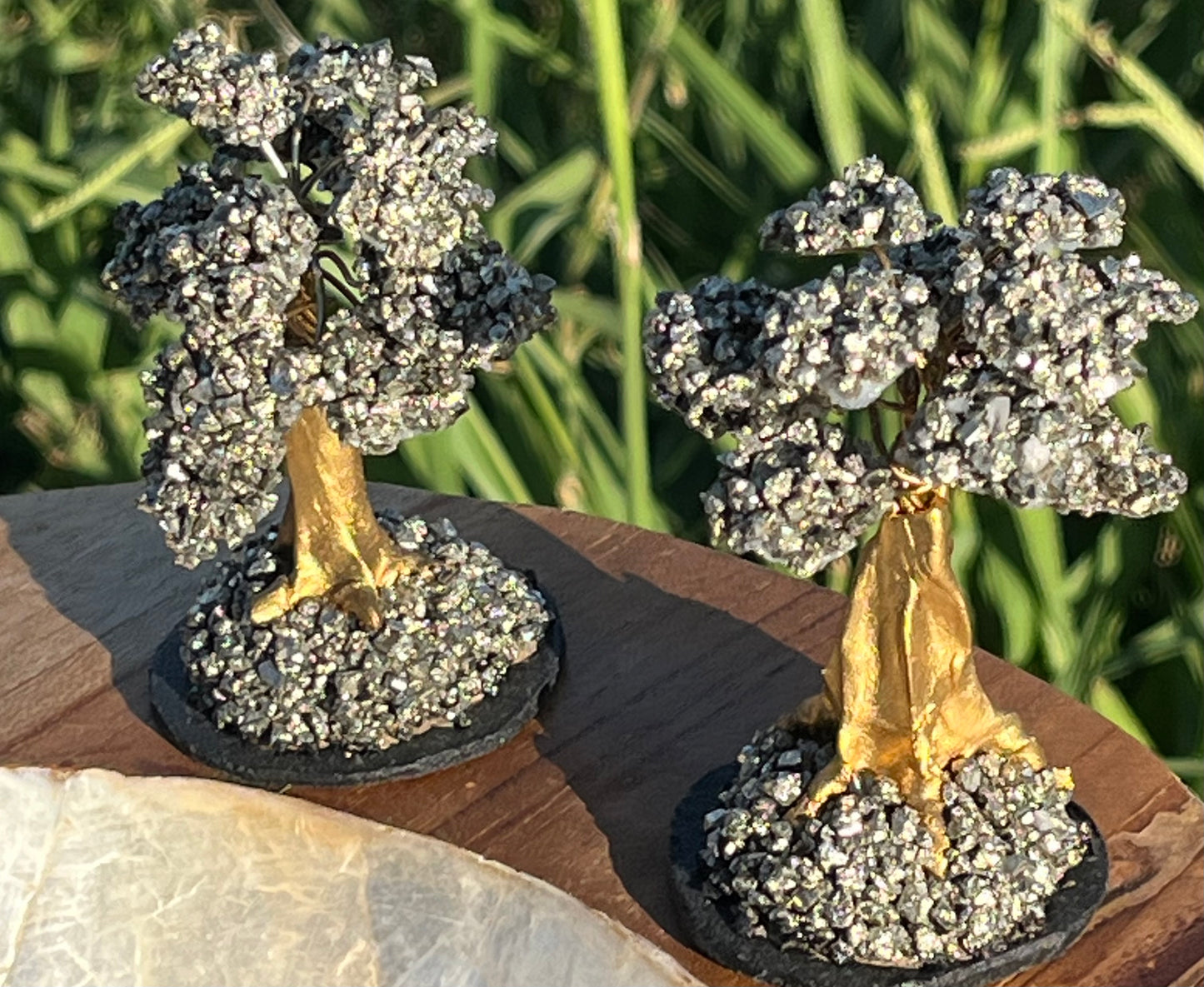 Bonsai Sparkling Mini Pyrite Trees