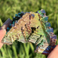 Bismuth Rainbow Titanium Carving