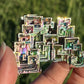 Bismuth Rainbow Titanium Carving