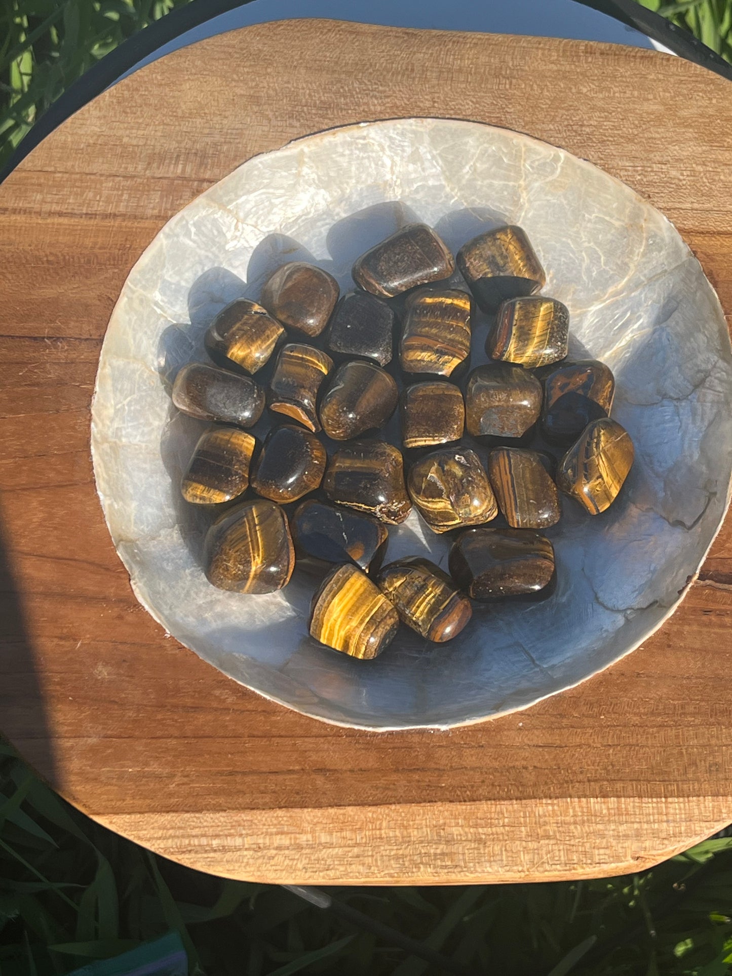 Tigers Eye Tumbles