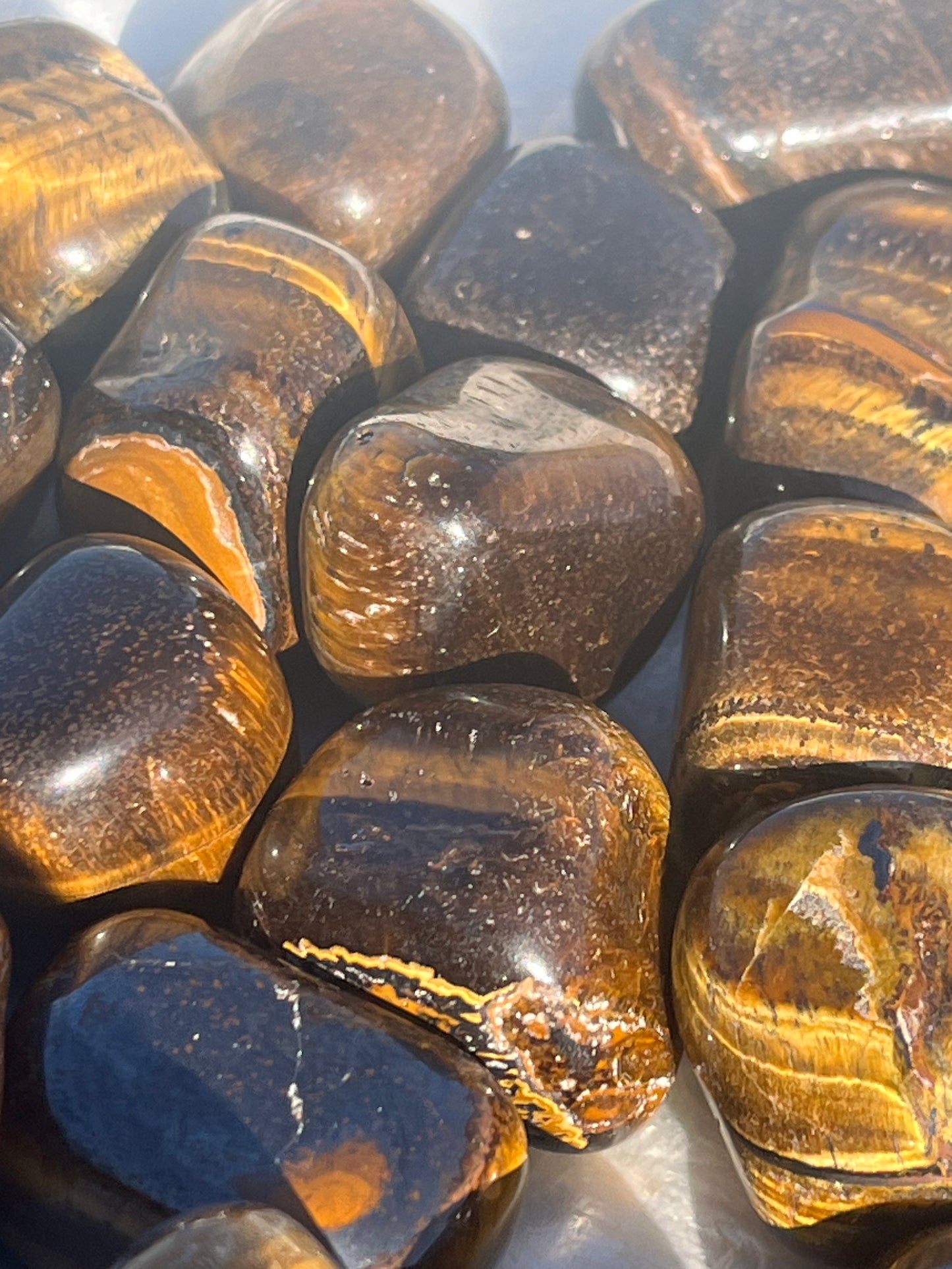 Tigers Eye Tumbles