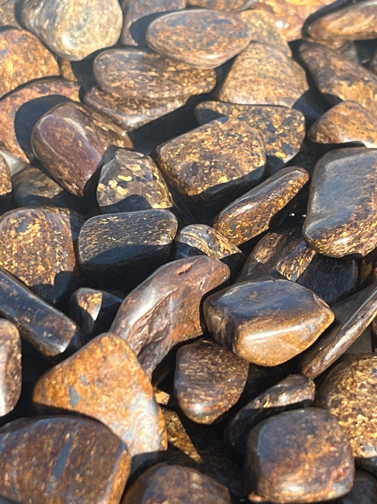 Bronzite Tumbled Chips