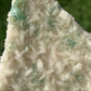 Green Apophyllite on Stilbite