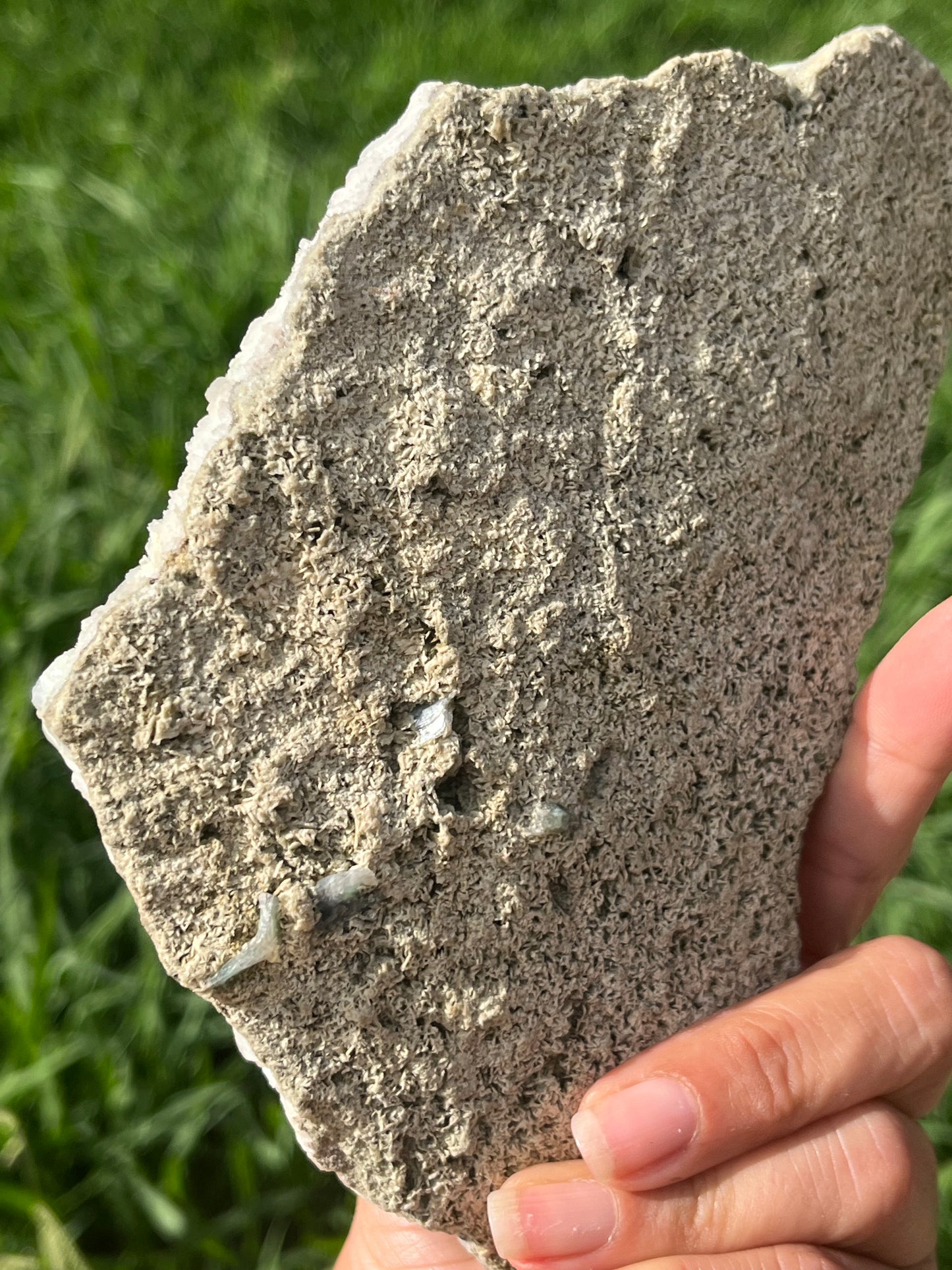 Green Apophyllite on Stilbite