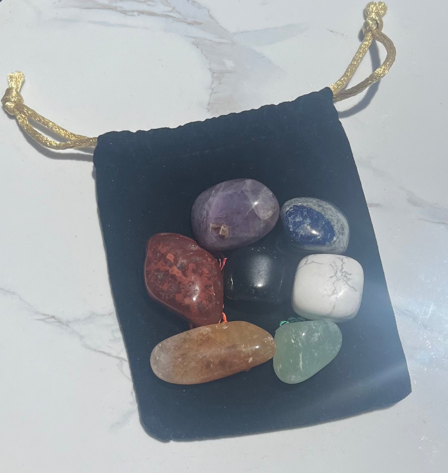 7 Chakra Healing Bag Set