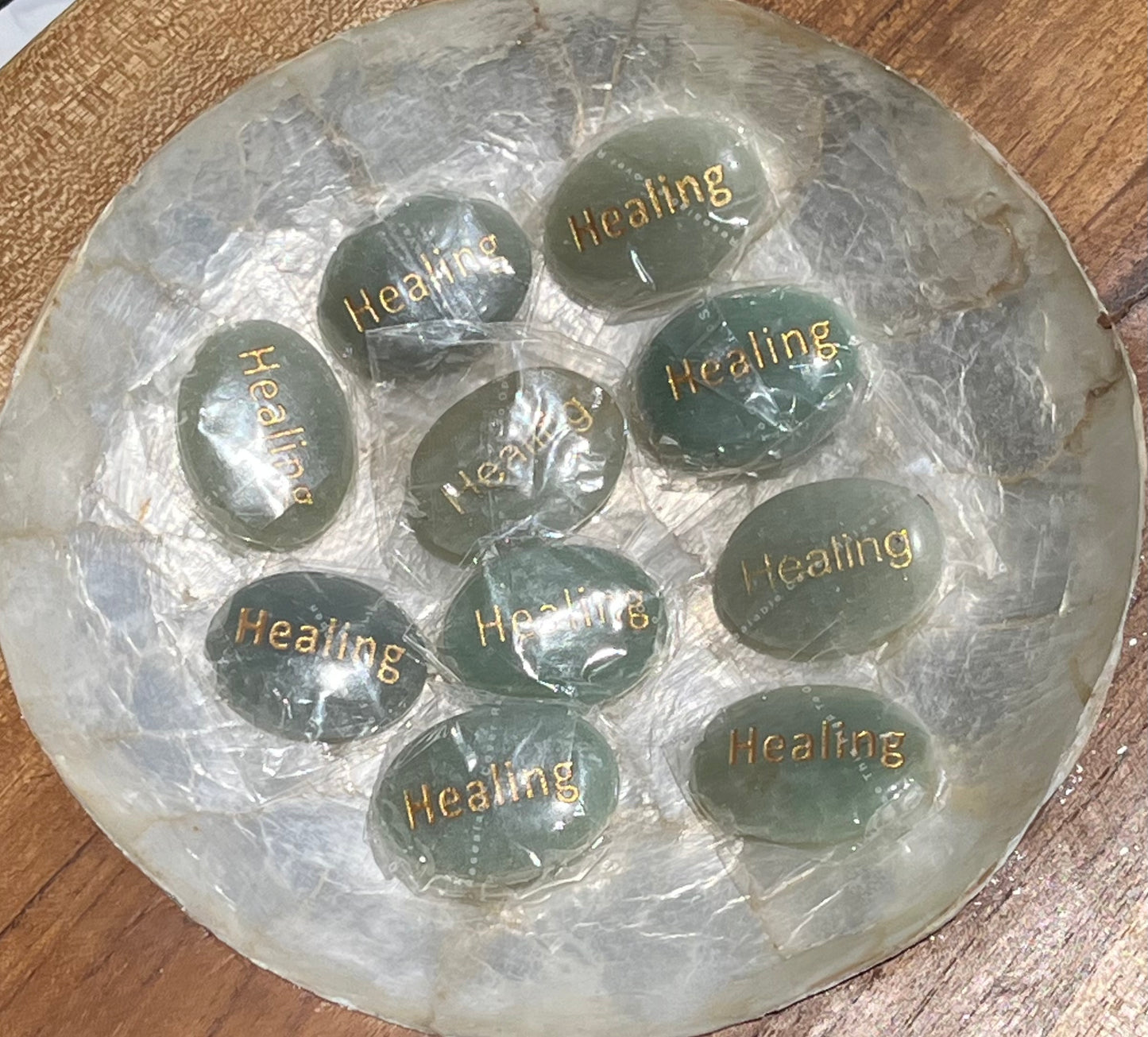 Jadelite "Healing" Worry Stones