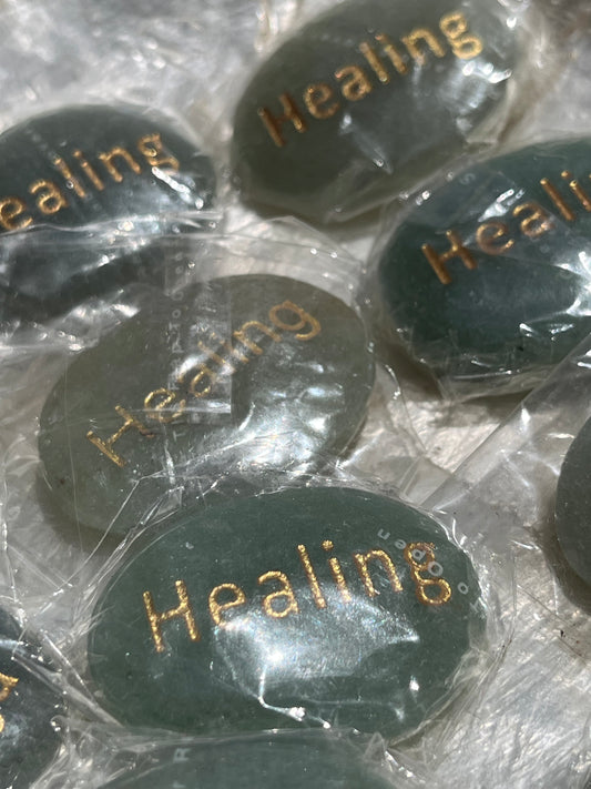 Jadelite "Healing" Worry Stones