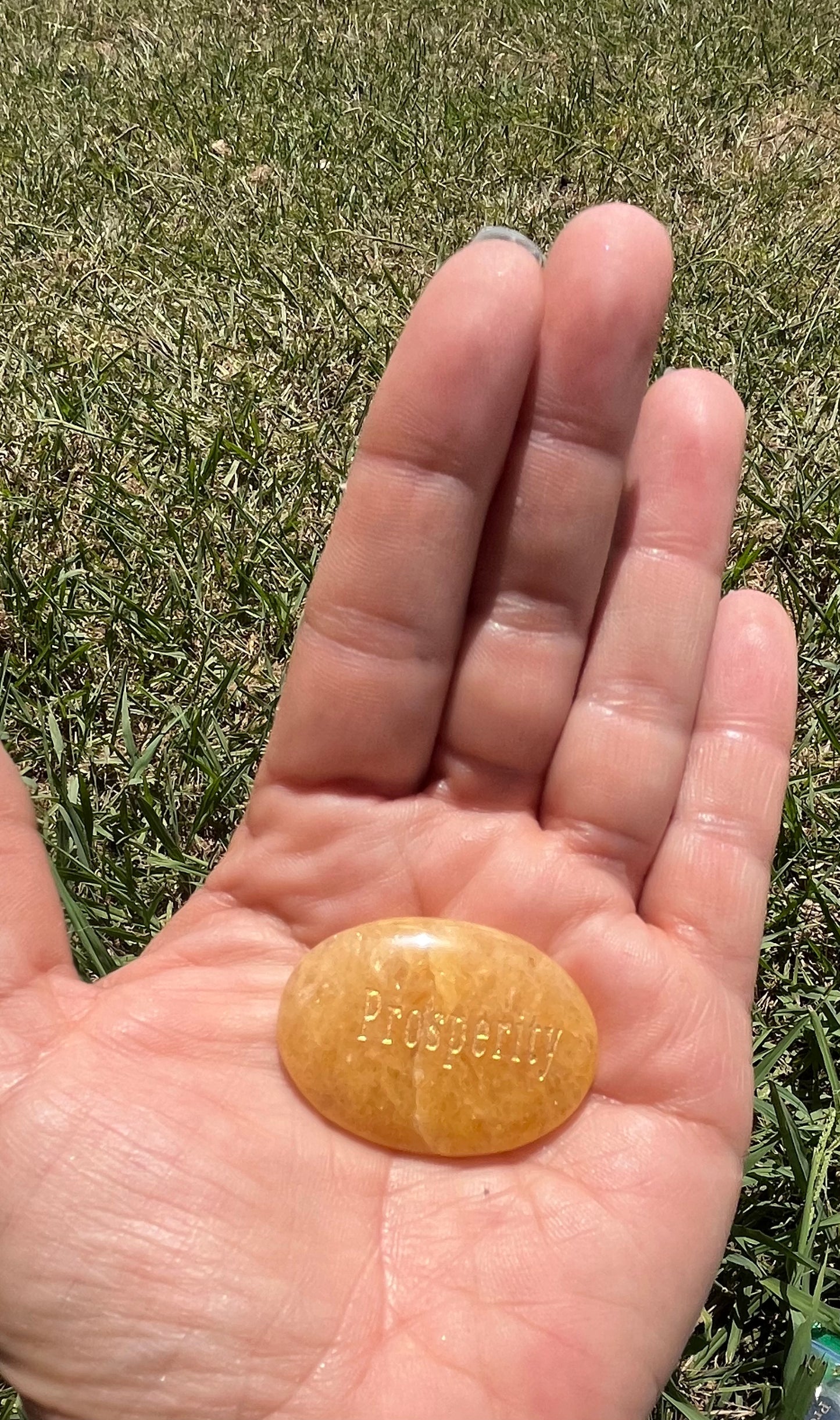 Golden Healer "Prosperity" Worry Stones