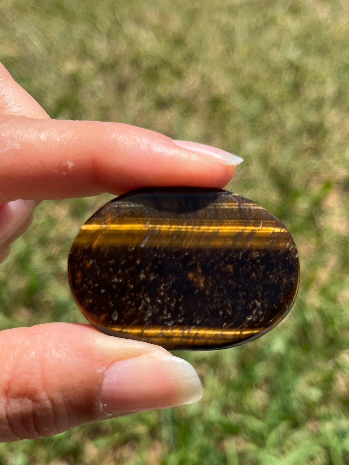 Tigers Eye "Strenght" Worry Stones