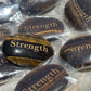 Tigers Eye "Strenght" Worry Stones