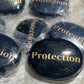 Black Tourmaline "Protection" Worry Stones