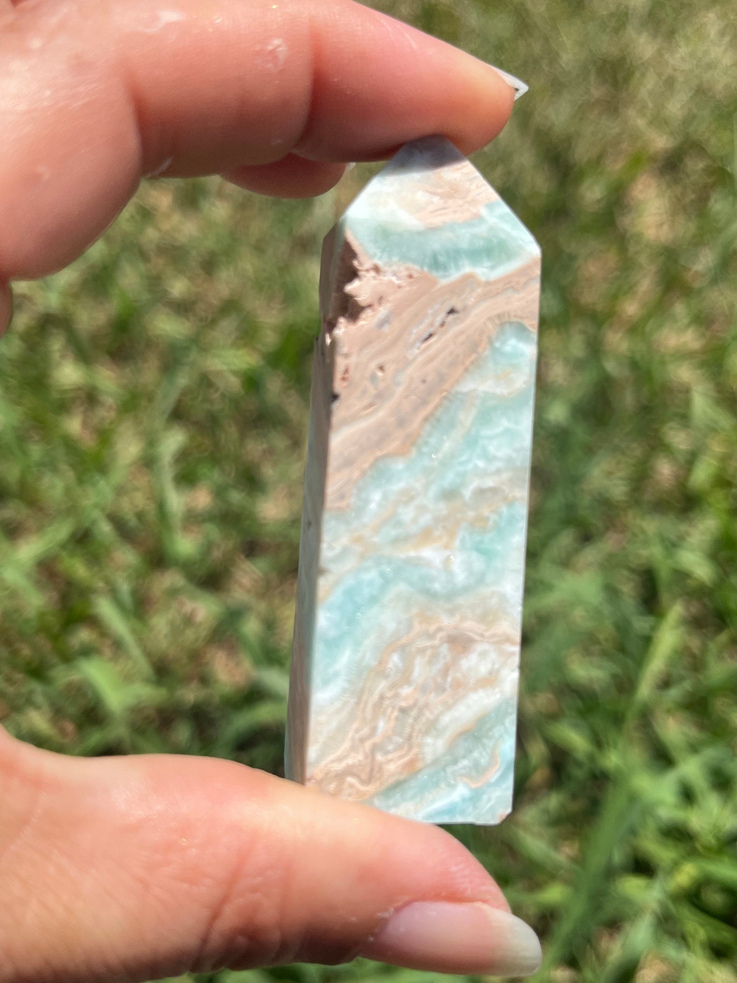 Hemimorphite Obelisk