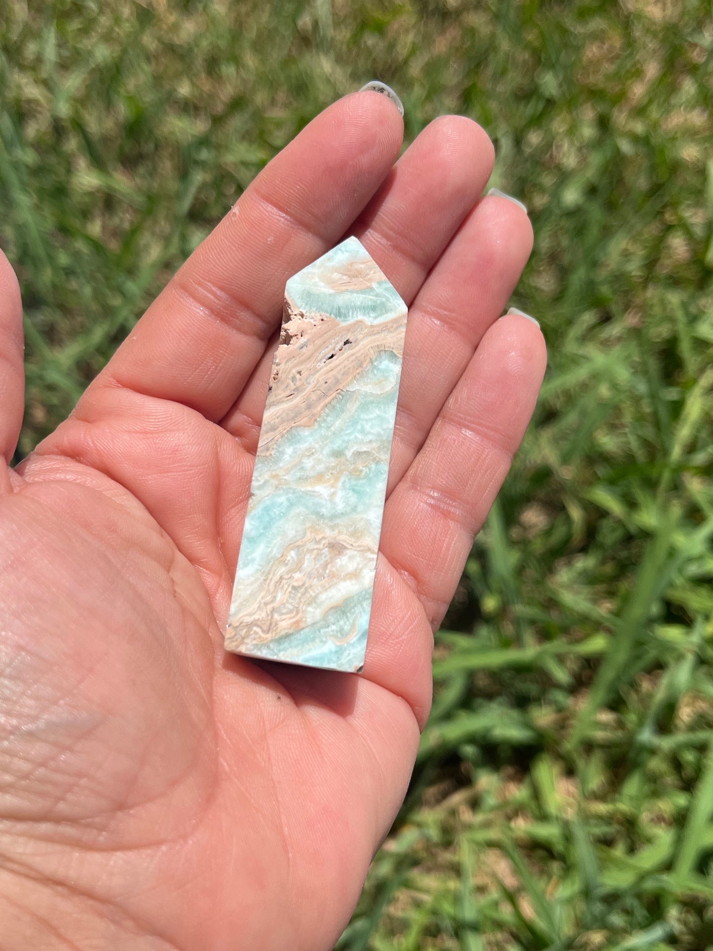 Hemimorphite Obelisk