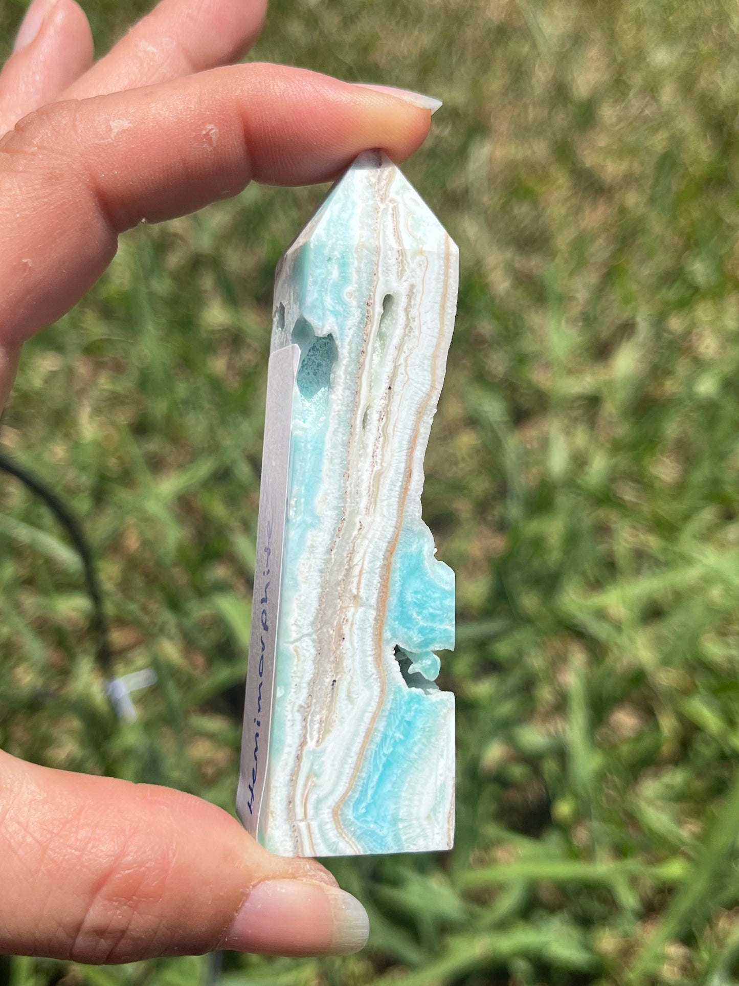 Hemimorphite Obelisk