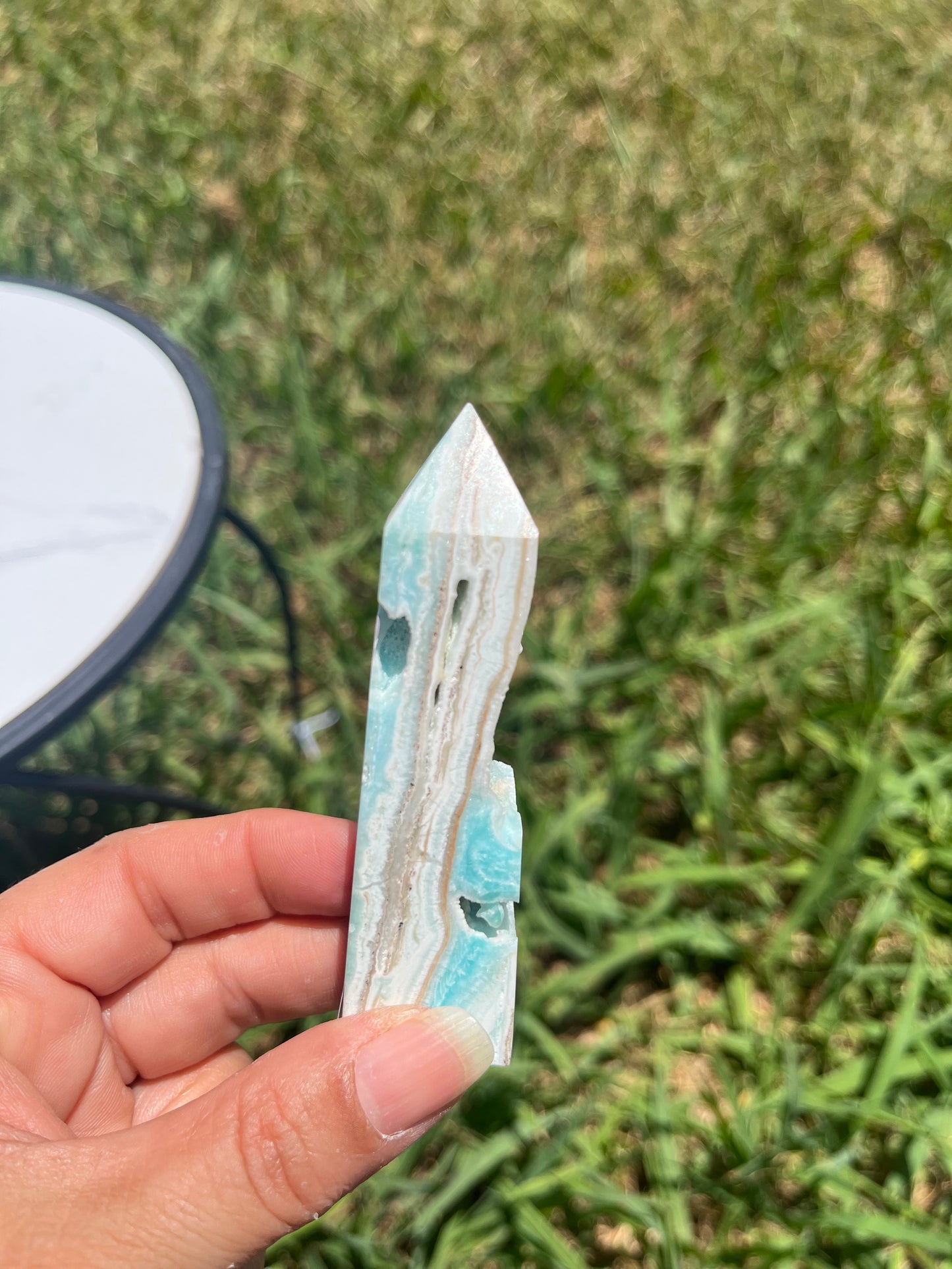 Hemimorphite Obelisk