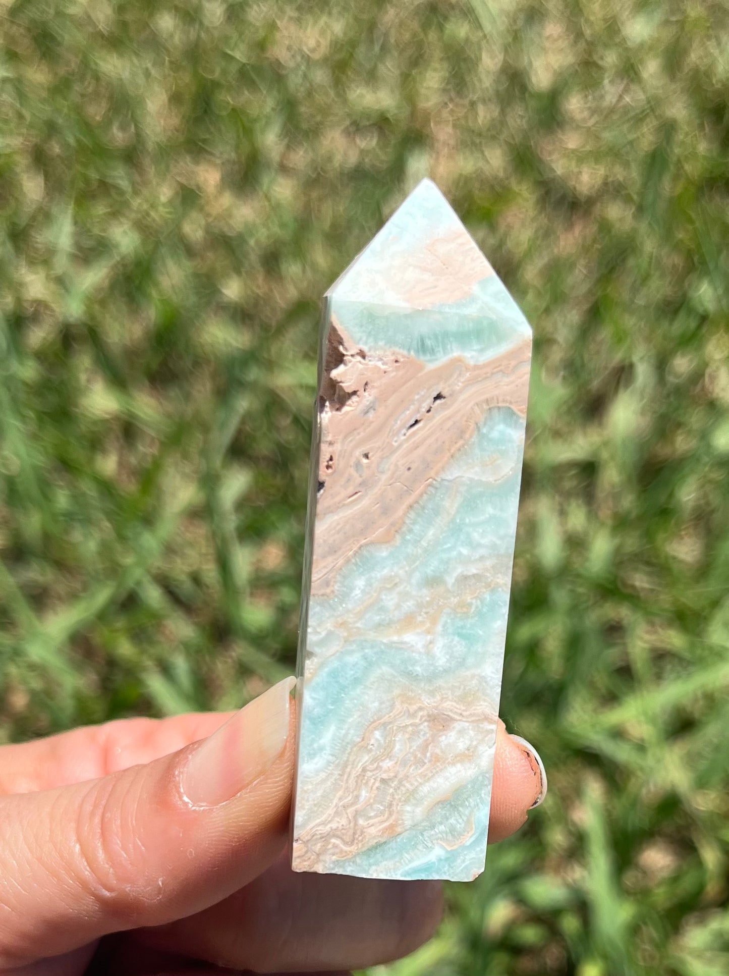 Hemimorphite Obelisk