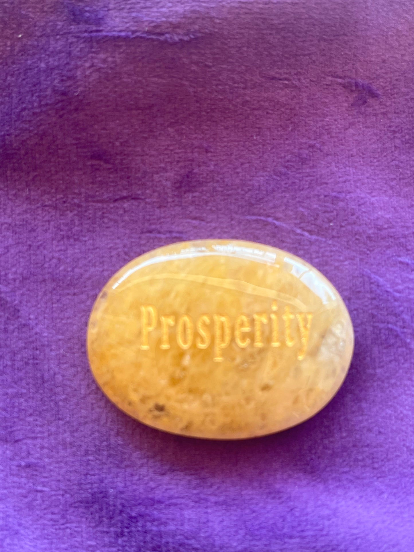 Golden Healer "Prosperity" Worry Stones