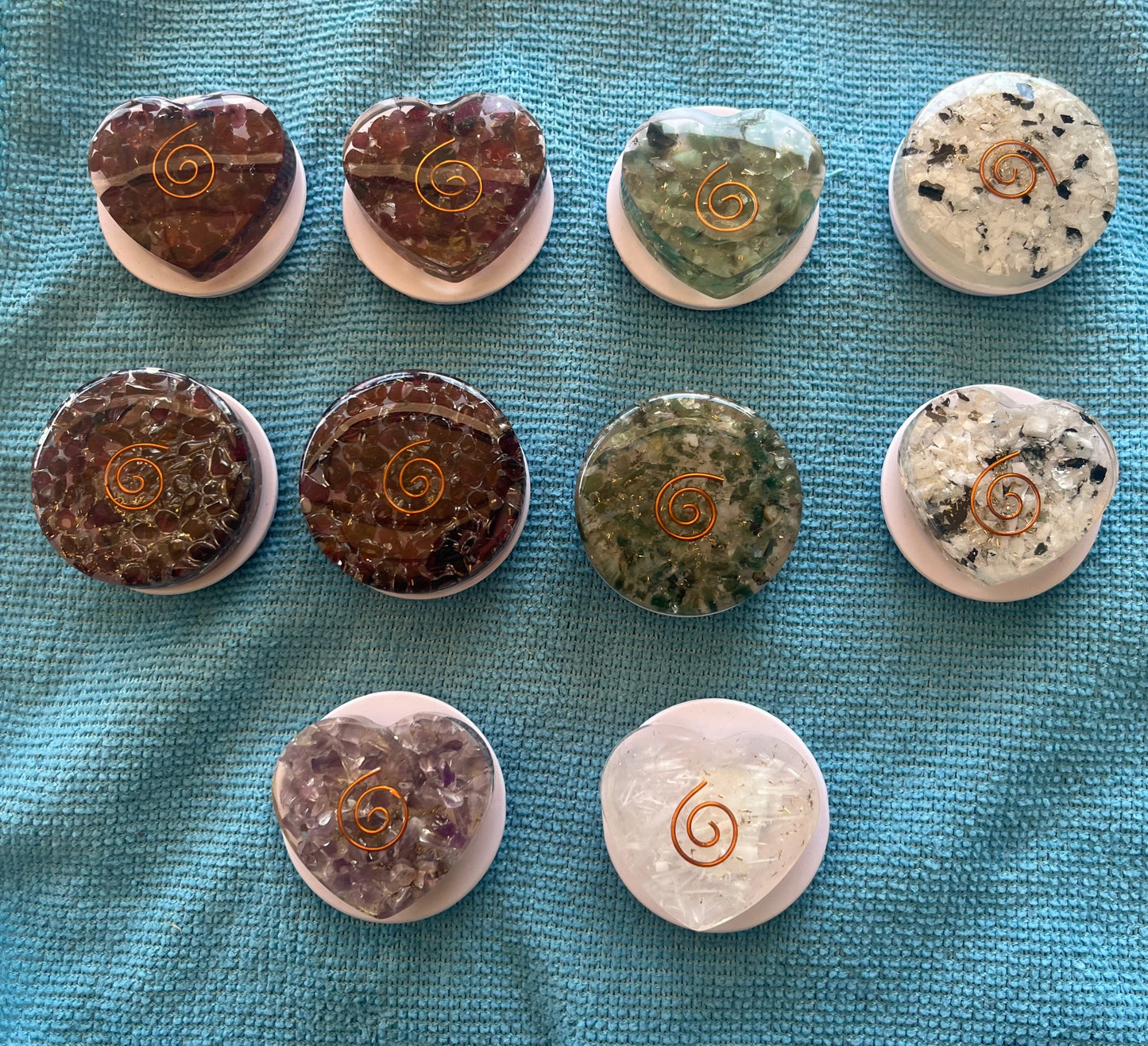 Crystal and Orgonite Pop Sockets